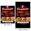 Promo Hambúrguer C01 - 1 Arte Editável - Image 2