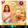 Rifa - Lanches - 1 Arte Editável