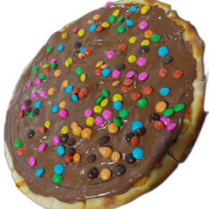 Pizza doce de brigadeiro