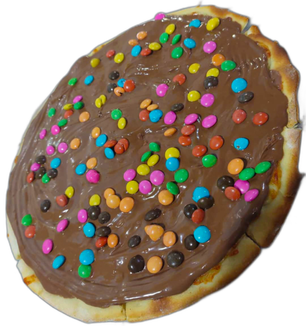 Pizza doce de brigadeiro