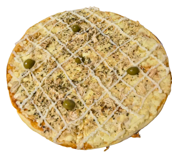 Pizza gigante sabor frango catupiry